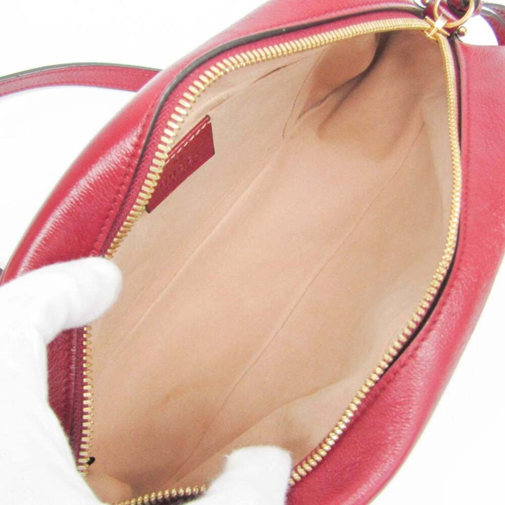 GUCCI Authentic Cream Leather GG Marmont Shoulder Bag - Picture 4 of 16